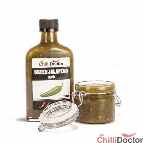 Jalapeno verde salsa peperoncino piccante 200 ml