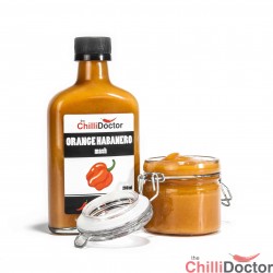 Habanero arancio salsa peperoncino piccante 200 ml